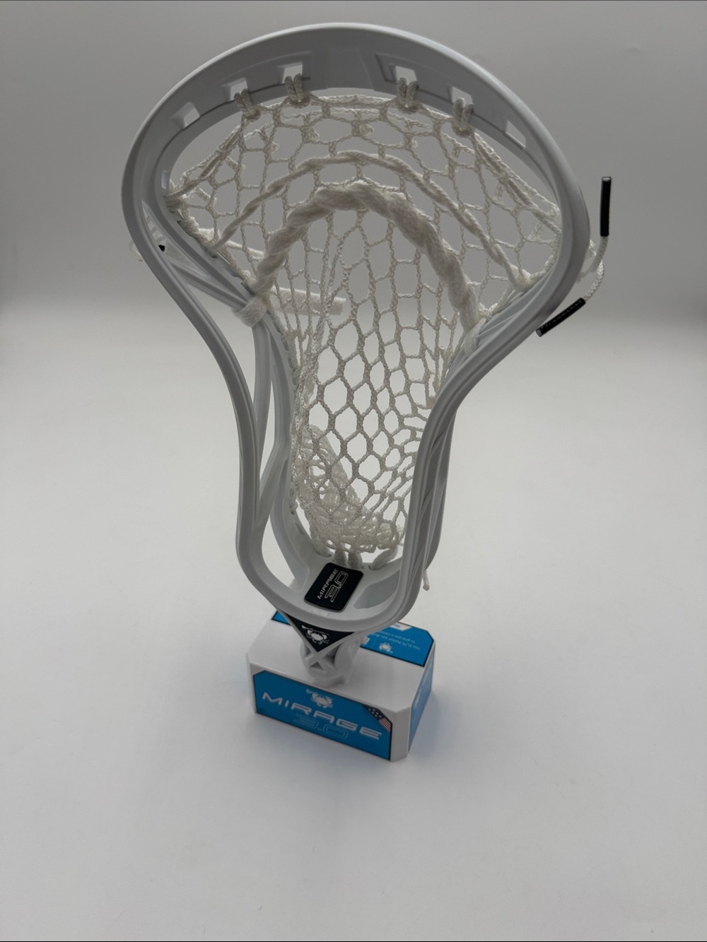 ECD White Mirage 3.0 Strung  Lacrosse Head, Brand New !!!!!
